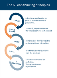 The Lean thinking principles